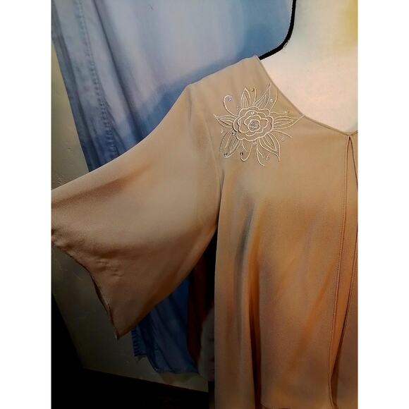 Wardrobe A Tan Party Dress , - Picture 3 of 9